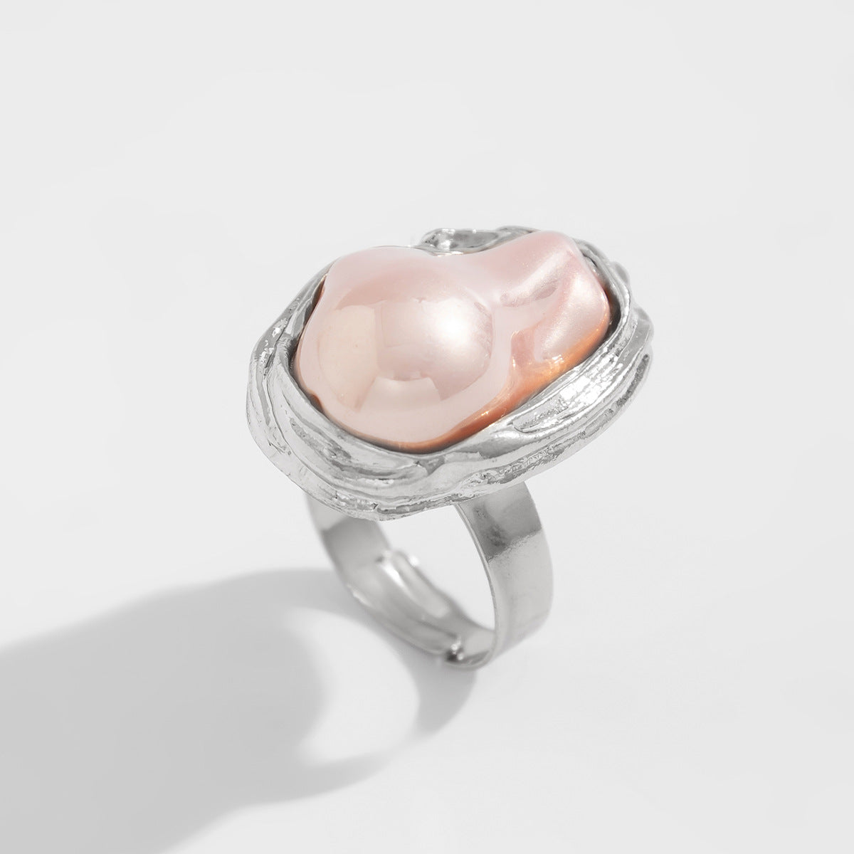 Irregular pearl rings