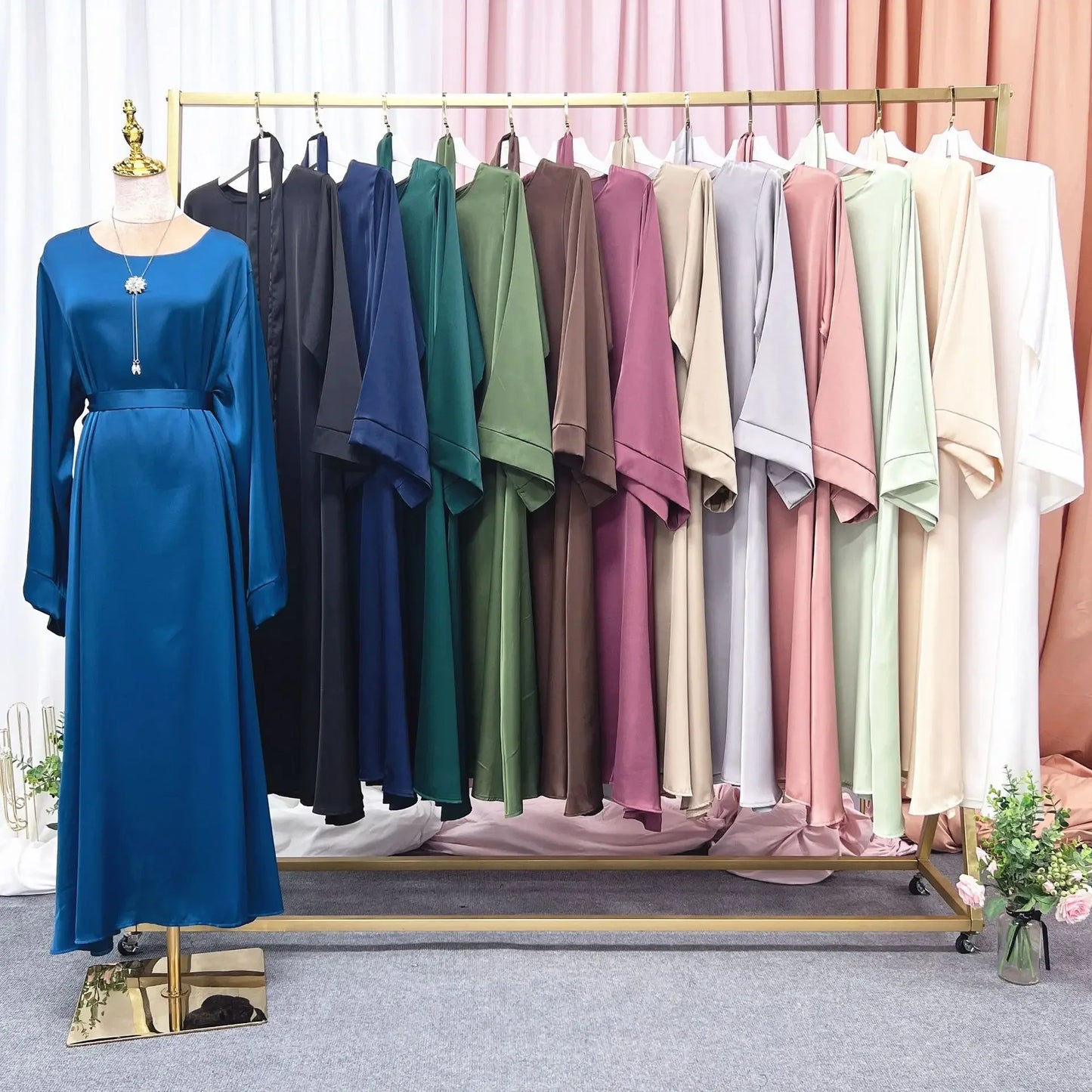 Satin Abaya