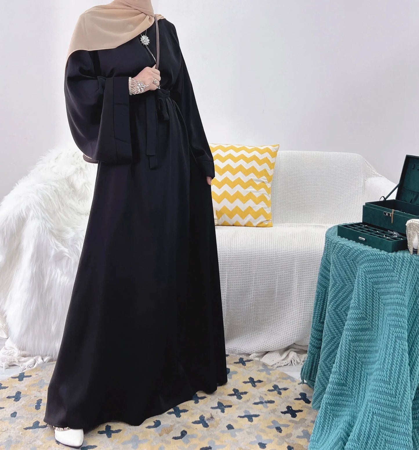 Satin Abaya
