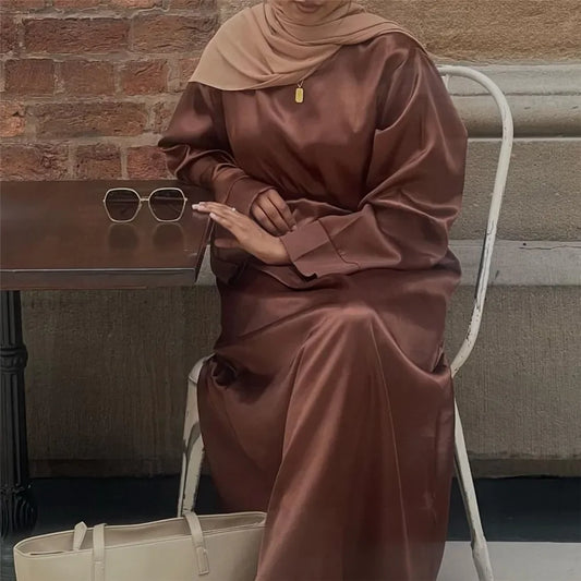 Satin Abaya