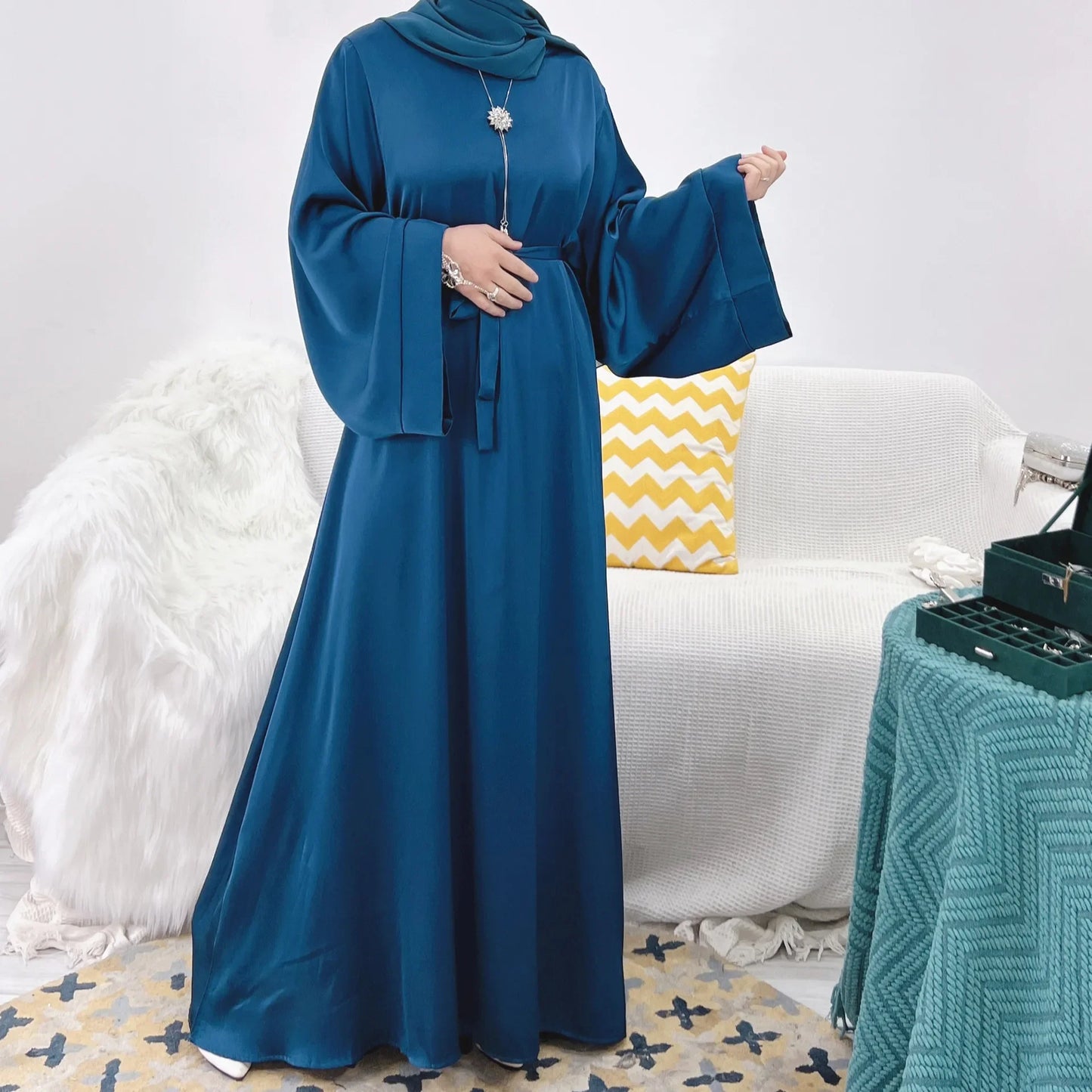 Satin Abaya