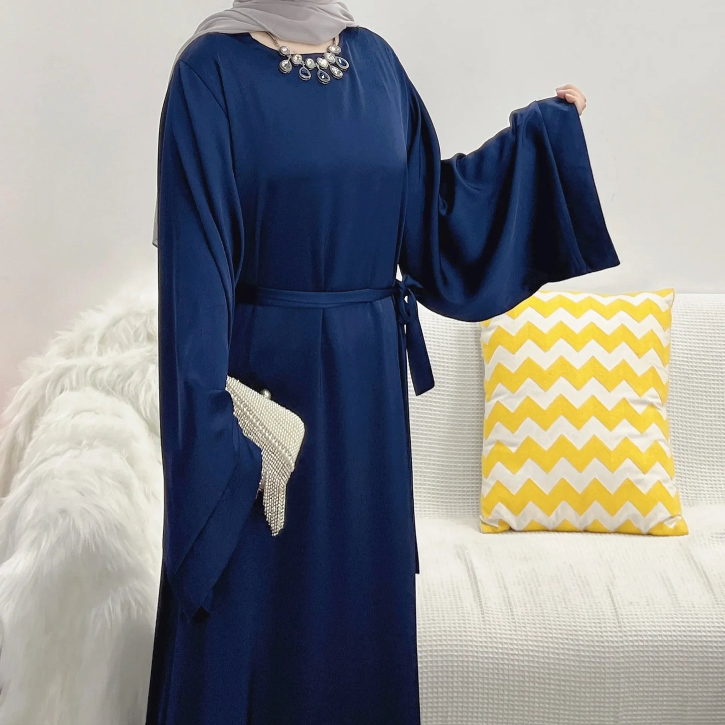 Satin Abaya