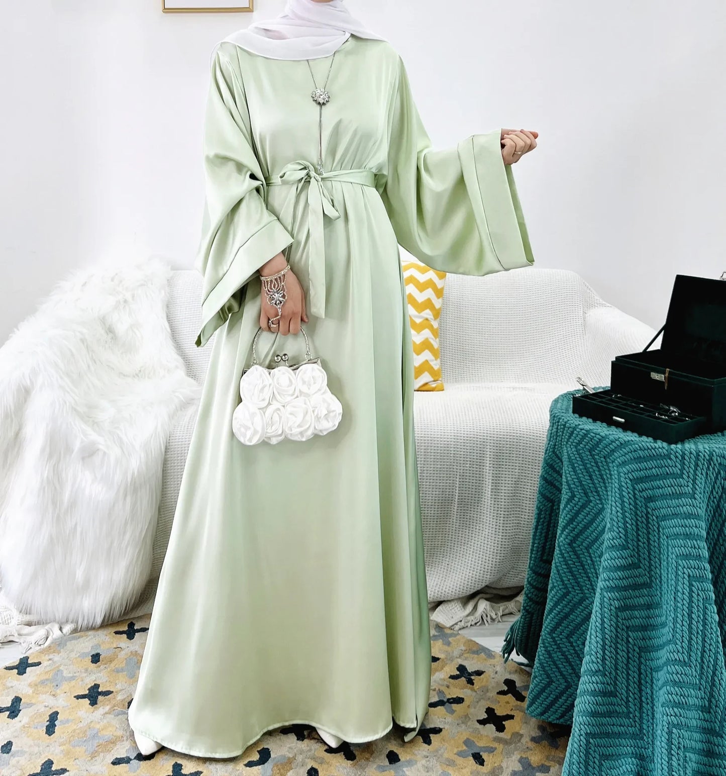 Satin Abaya