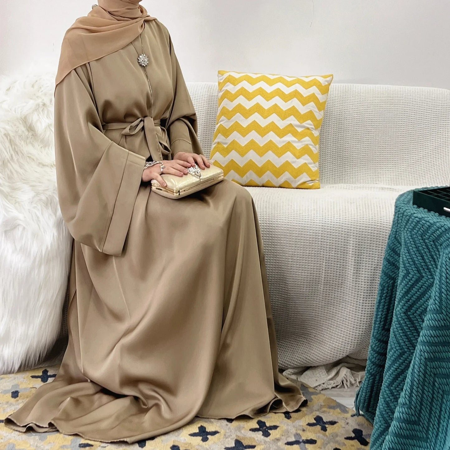 Satin Abaya