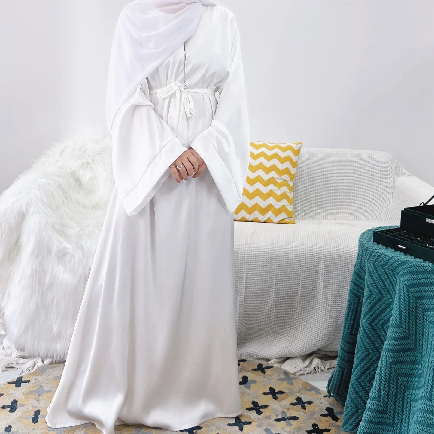 Satin Abaya